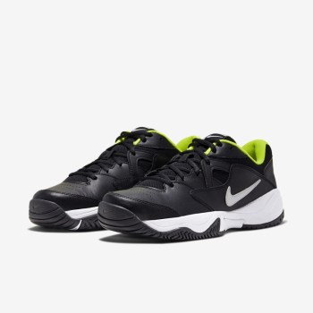 Nike Court Lite 2 - Férfi Teniszcipő - Fekete/Fehér